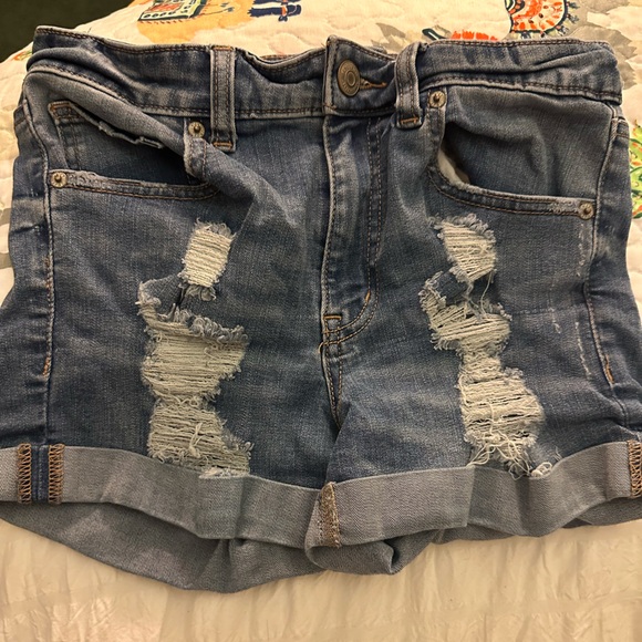 Hollister Pants - Hollister Distressed Denim Women Shorts